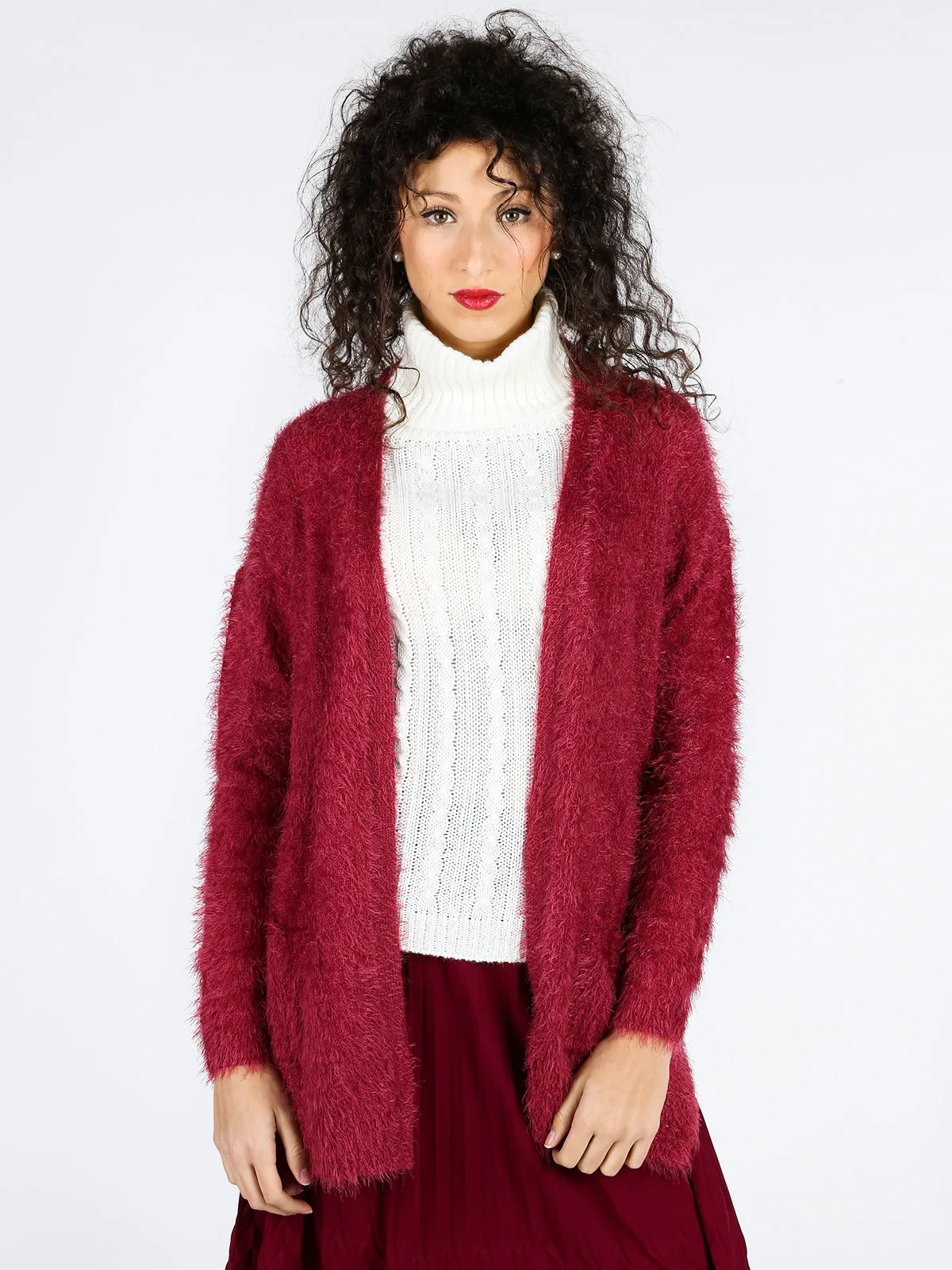 ^Cheap Fur open cardigan
