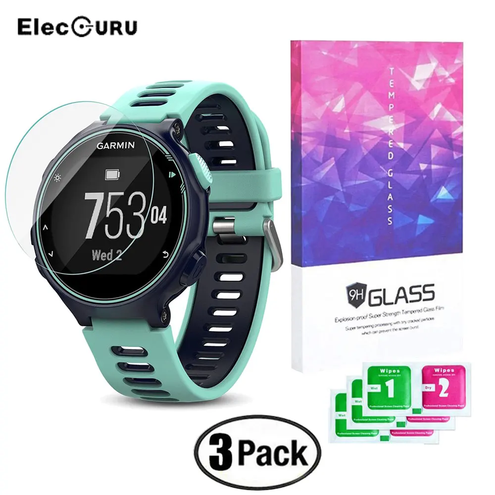 Защитная пленка для экрана из закаленного стекла часов Garmin Forerunner 735XT с защитой от