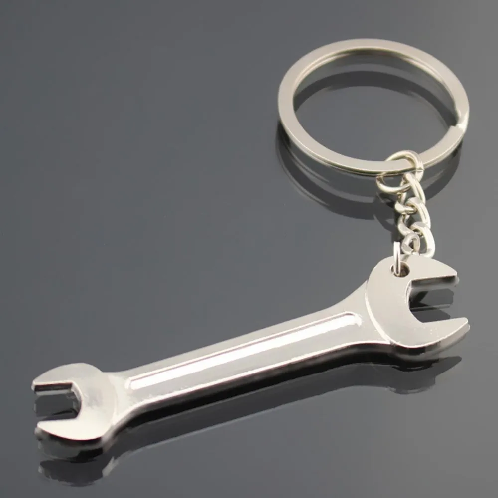

Brand New High-grade Simulation Wrench Mens Keychains Key Chains Gift