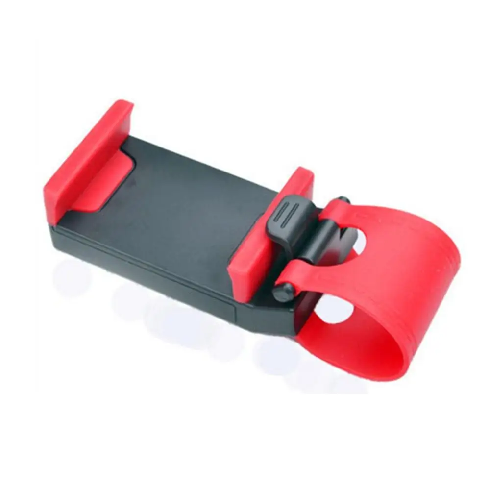 

New Car Steering Wheel Mobile Phone Socket Holder Car Navigation Support Clip