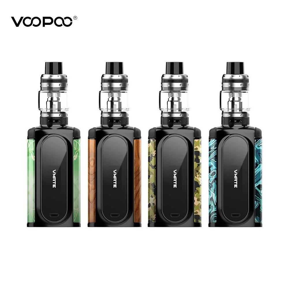 

Original VOOPOO VMATE Mod & Atomizer Vape Kit 200W Voopoo Vmate Mod 8ml Uforce T1 Tank Electronic Cig Without 18650 cell Vapor