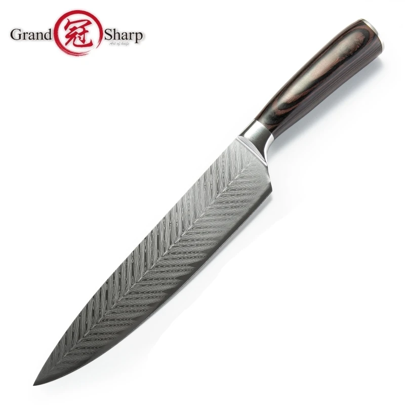 

Chef Knife 8" High carbon Stainless Steel Kitchen Knives Home Tools Meat Fish Vegetables Gadgets Fashion Style Ultra Sharp Blade