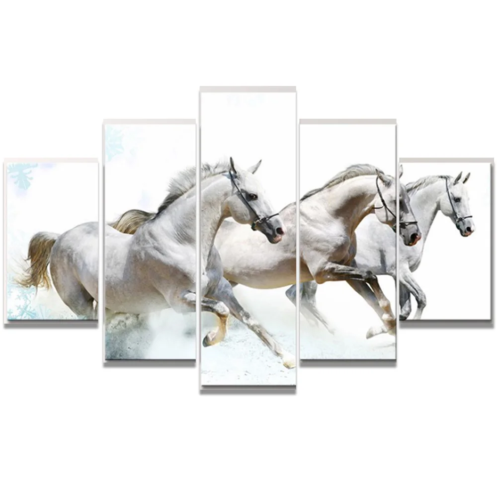 

Framed Modern Painting Picture Prints on Canvas Wall art for Home Office Room Decoration Gift Stretched Ready to Hang