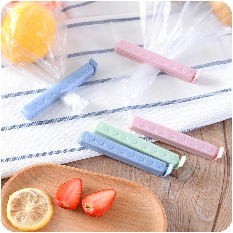 

1 Set Bag Clips Home Snack Fresh Food Storage Bag Sealer Kitchen Tool accessories Mini Vacuum Sealer Clamp Food Clip