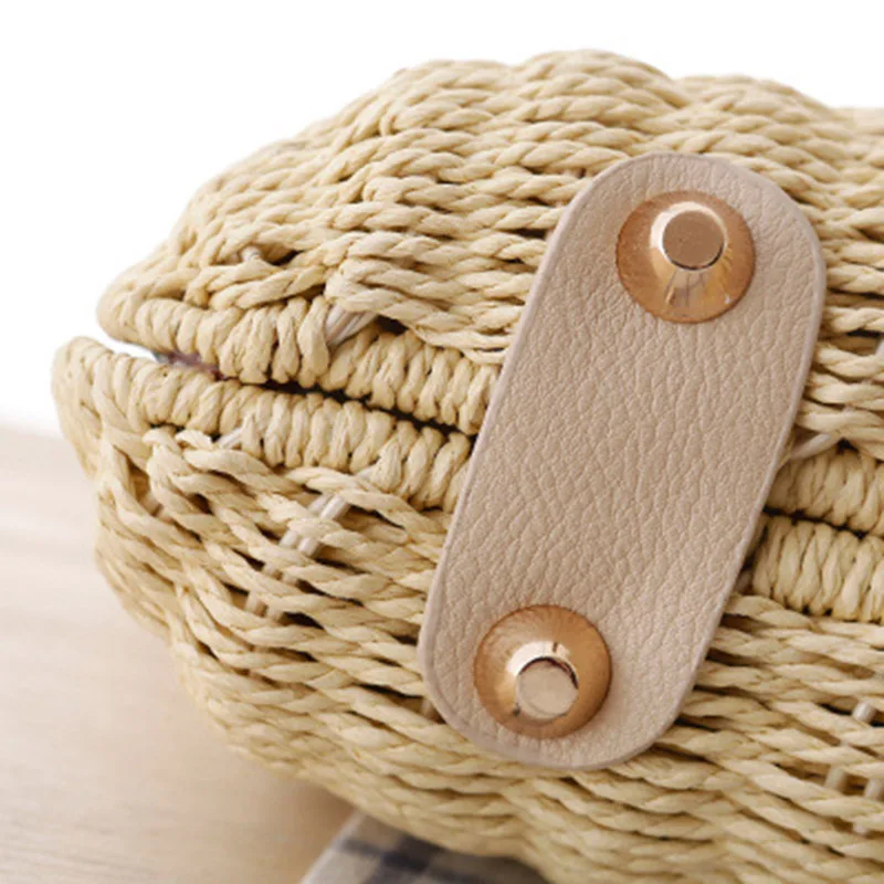 Women Straw Bag Female Bohemian Bali Rattan Beach Shoulder Bag Lady Handmade Candy Color Crossbody Bags Basket Bolsa SS3148 (5)