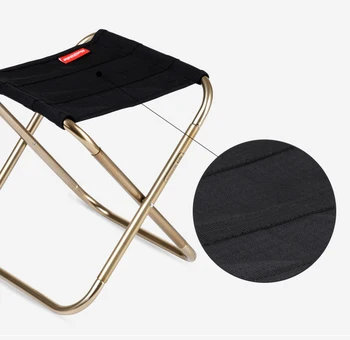 

Lightweight Outdoor Fishing Chair Portable Folding Backpack Camping Aluminum Oxford Cloth Foldable Picnic Fishing Chair with Bag