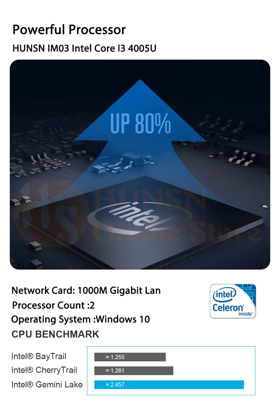 HUNSN-IM03-I3-4005U-(01)