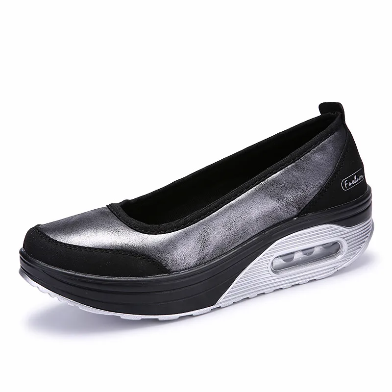 PINSEN/Женская обувь на плоской платформе; женские мокасины; zapatos ...
