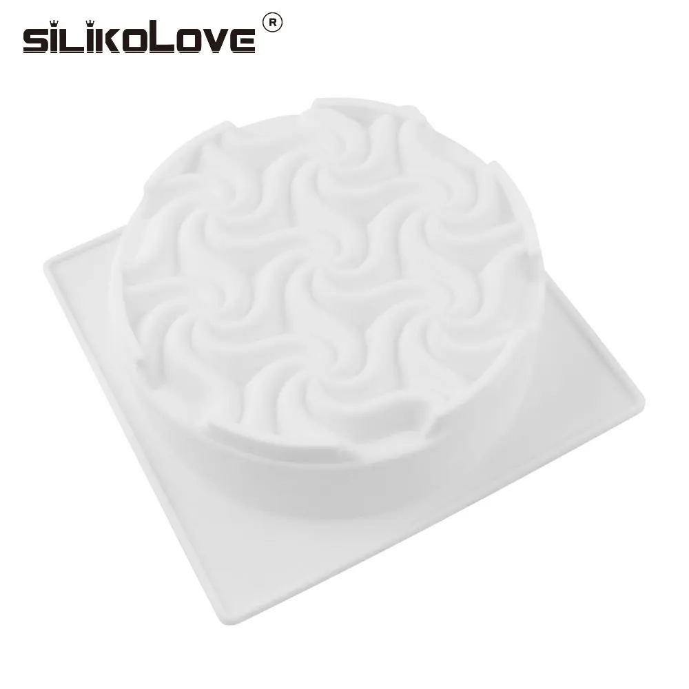 Силиконовые формы для украшения торта SILIKOLOVE мусса Diy свадьбы выпечки десертного
