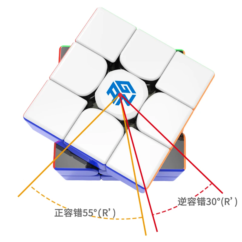 Gan 356 R 3x3 магический скоростной куб Gans 356R 3x3x3 Magico Cube GAN356 Профессиональный хит