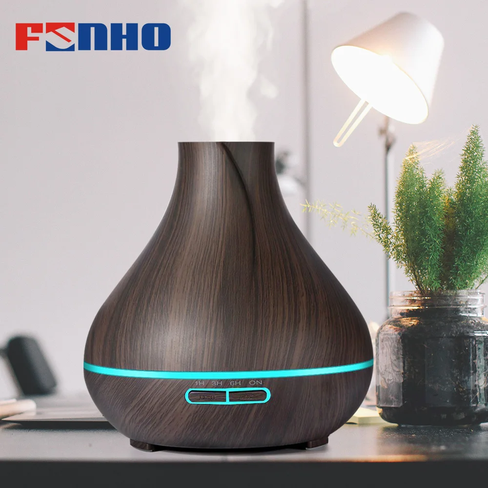 FUNHO 400ml Air Humidifier Essential Oil Aroma Aromaterapia Diffuser Mist Maker 7 Color Changing LED Night Light for Home 100 FUNHO 400ml Air Humidifier Essential Oil Aroma Aromaterapia Diffuser Mist Maker 7 Color Changing LED Night Light for Home 100