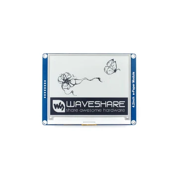 

ShenzhenMaker Store 4.2''e-paper, 400x300,4.2inch E-Ink display module,Display color: black,white. No backlight ,wide angle