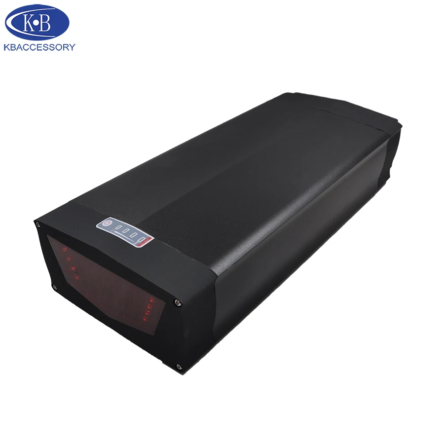 Perfect Free Shipping Rear Rack Battery 36V 40Ah Electric Bicycle Battery 36v Lithium Battery Pack with USB+2A Charger for 1000W motor 3