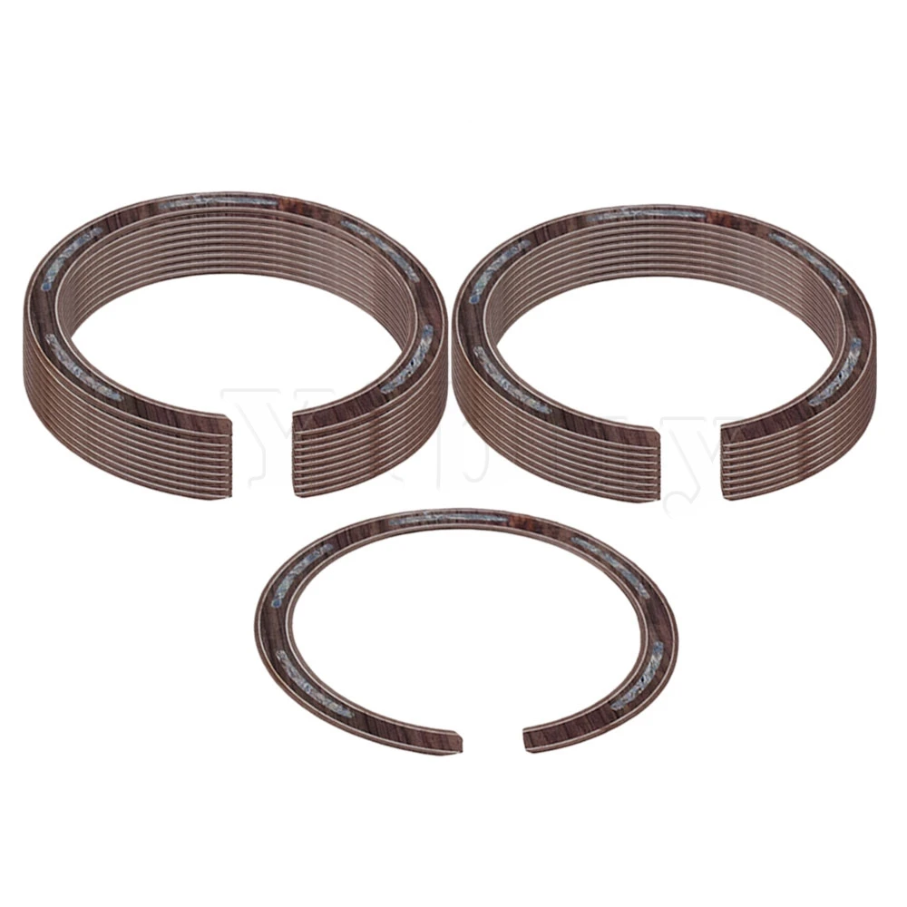 

Yibuy 20 x Folk Guitar Abalone Inlay Rosewood Soundhole Rosette