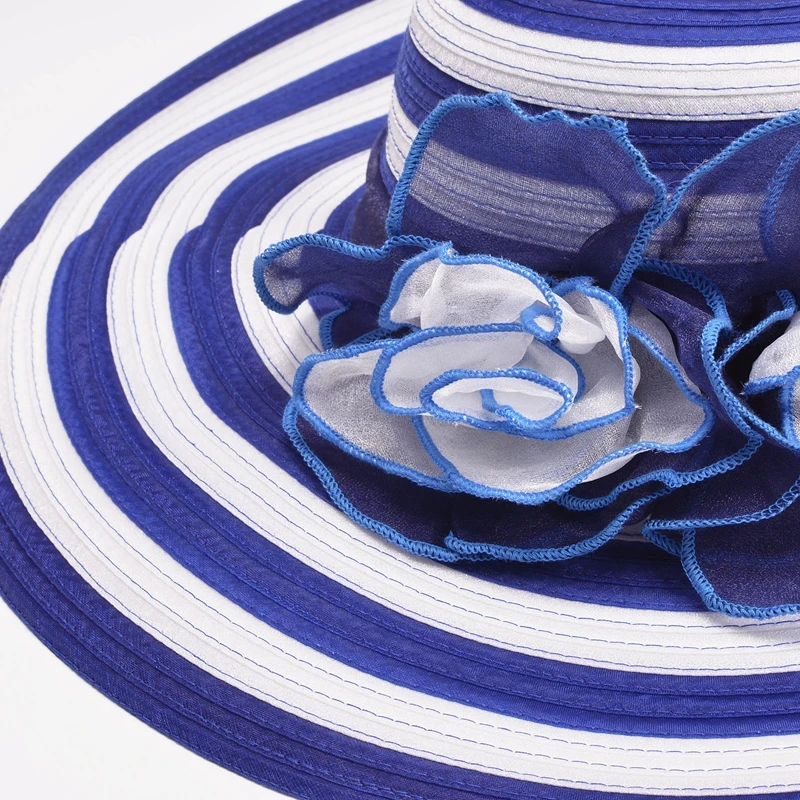 blue with wihte   stripes -5