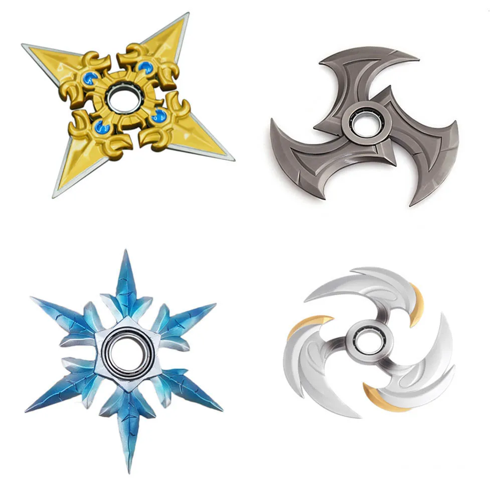 

1pc Cool Game Darts Alloy Metal Weapon Model Rotatable Darts Cosplay Props for Collection Spinner