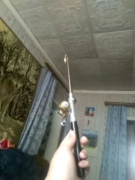 Portable Pocket Mini Fishing Rod Pole Pen