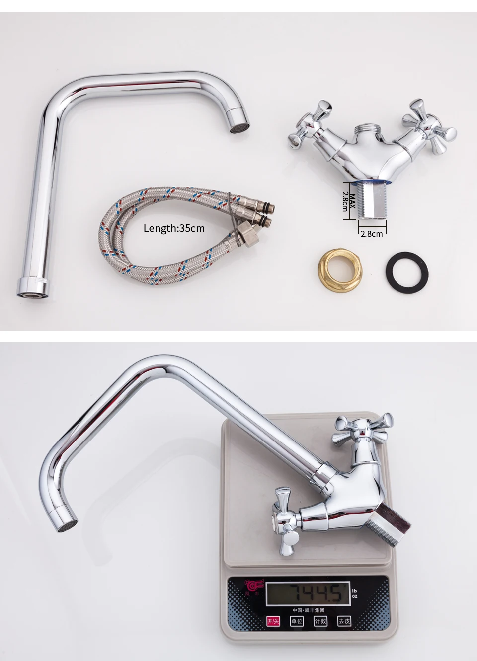 Chrome Sink Faucet 10