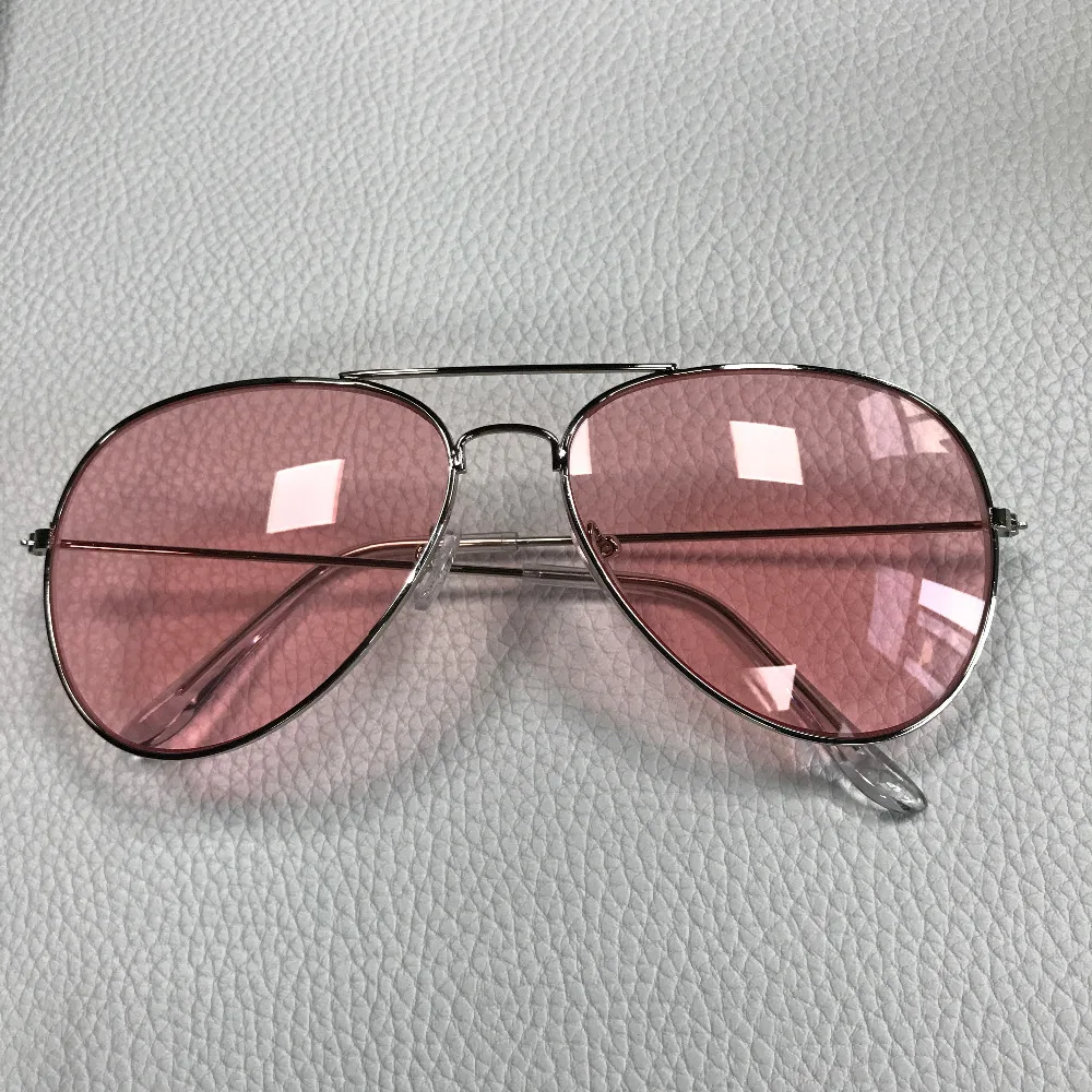 HAPTRON Модные негабаритных карамельных цветов Солнцезащитные очки для женщин и мужчин брендовые дизайнерские прозрачные очки океанского цвета солнцезащитные очки желтые/розовые линзы