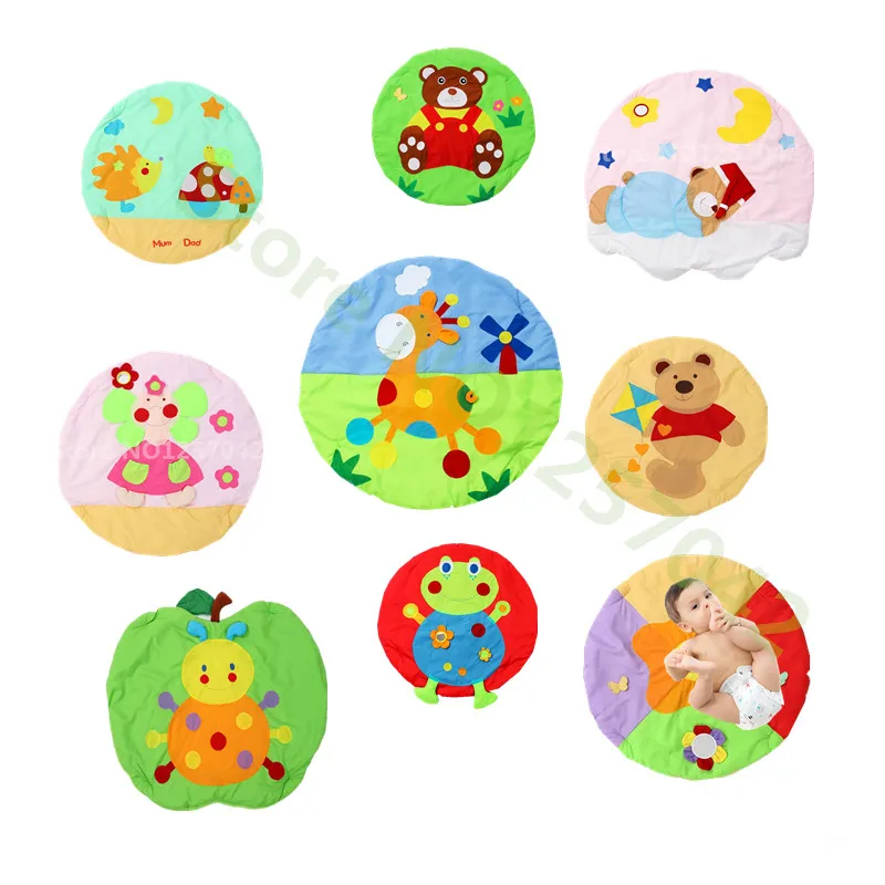 

Cute Cotton Soft Baby Play Mat Kids Rug Floor Mat Newborn Carpet Game Pad Baby Activity Mat For Children Educational Toy Hobbies