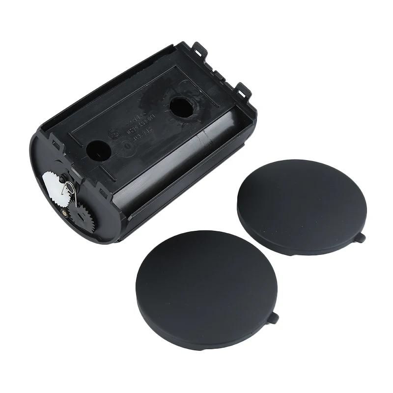 

Ansecure Black Rear Ash Tray Bin Ashtray + 2PCs Side Cap Kit for VW 1999-2005 MK4