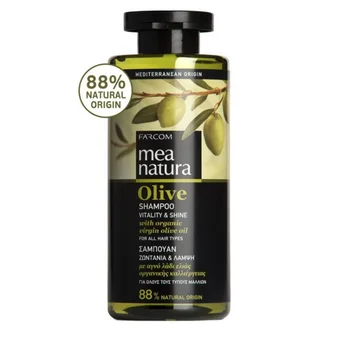 

Olive shampoo "Force life & Aurora Borealis" for all types of hair