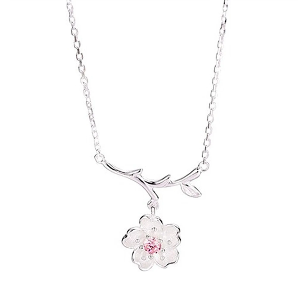 Bunga Sakura Bunga Pohon Cabang Pendant 