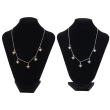 Simple Star Shape Choker Necklaces for Women Metal Stars Pendant Fashion Jewlery Necklace