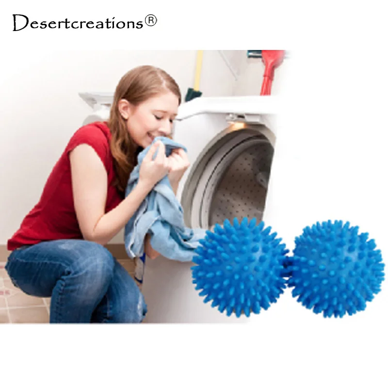 

1PCS Convenient Clear Laundry Balls Fabric Washing Balls Clothes Cleaning Tool PVC Fashion Personal Care Ball Color Blue