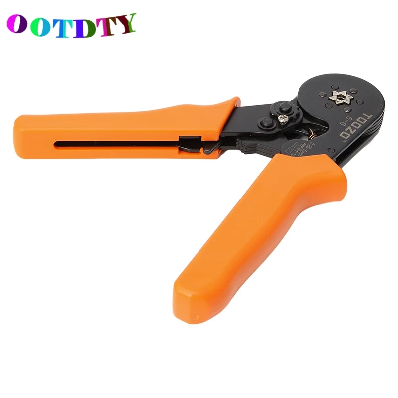 

OOTDTY Terminal Crimping Tool Bootlace Ferrule Crimper Wire End Cord Pliers 0.25-6 mm2