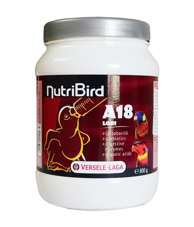 Nutribird Papilla A18 Lori, Versele Laga 800гр