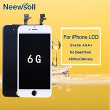 10pcs/lot For IPhone 6 LCD Assembly Screen No Dead Pixel For iPhone 6 Display with Touch Screen Digitizer Black White цена 10pcs/lot For IPhone 6 LCD Assembly Screen No Dead Pixel For iPhone 6 Display with Touch Screen Digitizer Black White цены онлайн