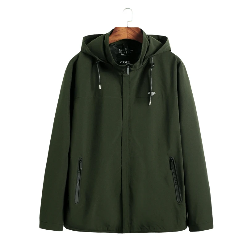 2018 6xl Plus vent Outwea Automne Green Printemps Mâle Vêtements 8xl 5xl La Taille black Camouflage Manteau De Veste À Coupe Hommes Casual Capuche 7xl 5jLq4R3A