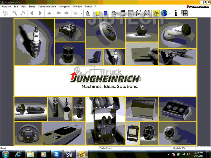 Для диагностический комплект Jungheinrich Judit 4 диагностическое программное