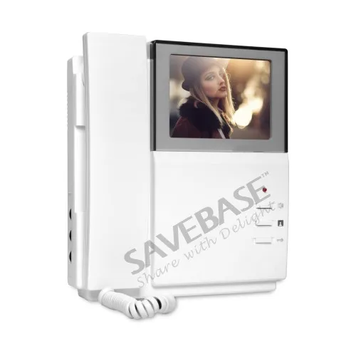 HOMSECUR 4 3 &quotПроводной Видео и Аудио Домофон Комплект с RFID Наружным Блоком для 2