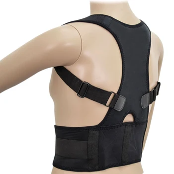 

Hot Medical Posture Support Spine Lumbar Support Stretch Belt Shoulder Back Vest Adjustable Posture Belt Corrector De Corsets