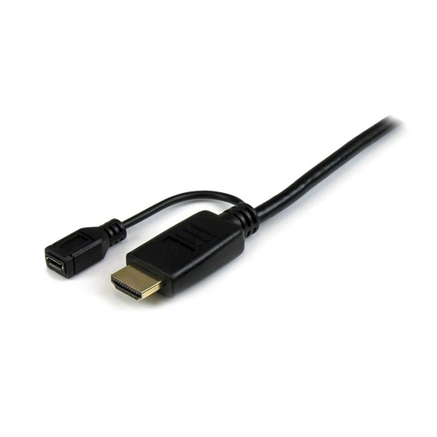 

StarTech.com Cable de 1,8m Conversor Activo HDMI a VGA - Adaptador 1920x1200 1080p, 1,9 m, VGA (D-Sub), HDMI + Micro-USB, Macho,