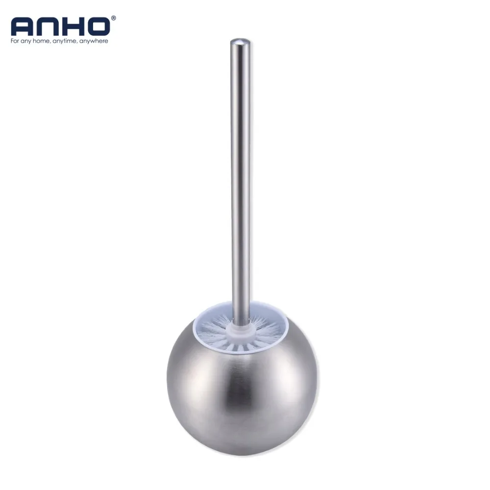 Stainless Steel Toilet Bowl Brush Bathroom Cleaning Tool Holder Base