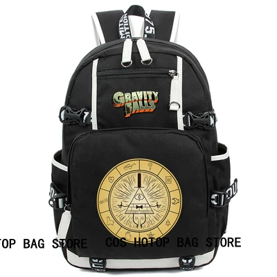 

anime Gravity Falls Backpack Canvas Bag Schoolbag Travel Bags packsack