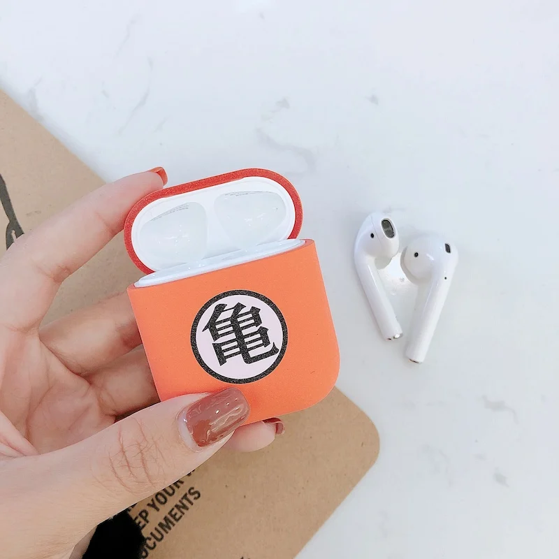 

New colorful off Wireless Earphone Charging Cover Bag for Apple AirPods 1 2 Hard matte couple case Bluetooth Box Headset case