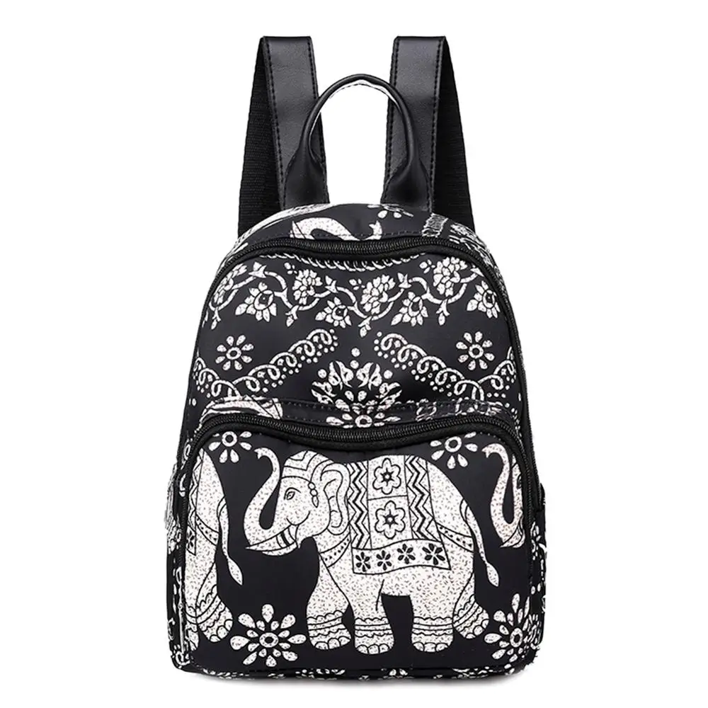 

Multicolor Printing Travel Backpacks Women Bag Rucksack Small Oxford Cloth Knapsack Sac A Dos Mochila Feminina Mujer Sac A Main