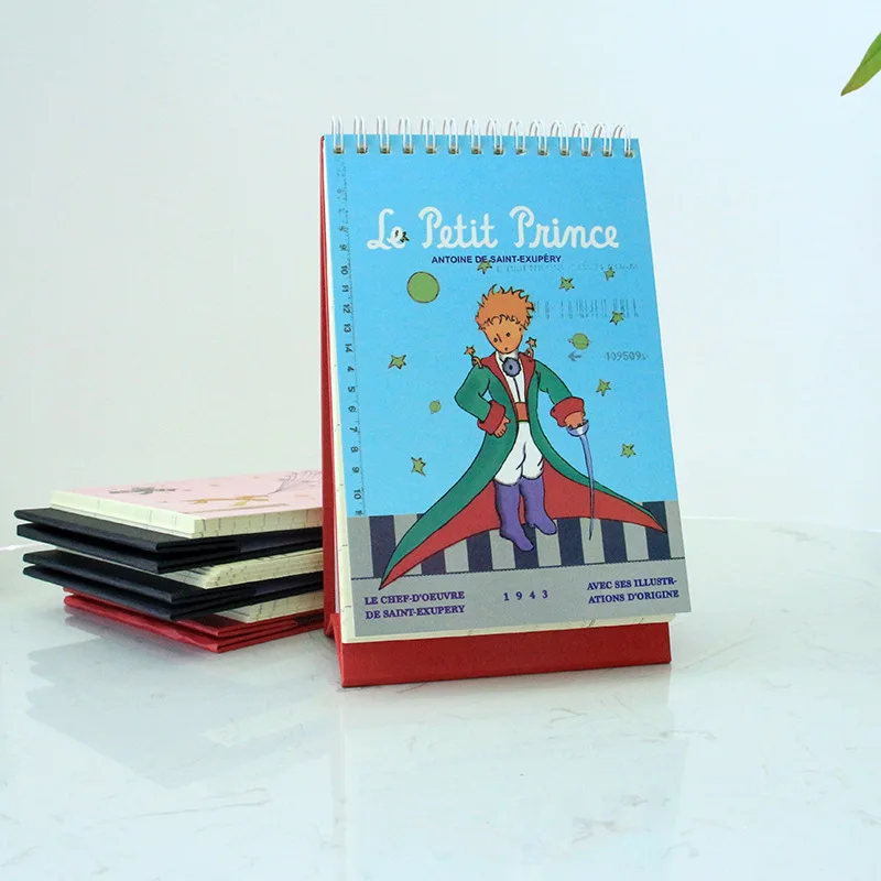 

The Little Prince weekly plan book desktop planner portable memo time table notebook student gifts