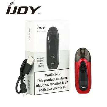 

IJOY IVPC Starter Kit with 450mAh Inbuilt Battery & 2ml EJuice Capacity Features Bottom Fill Design & Side Air Intake Vs Minifit