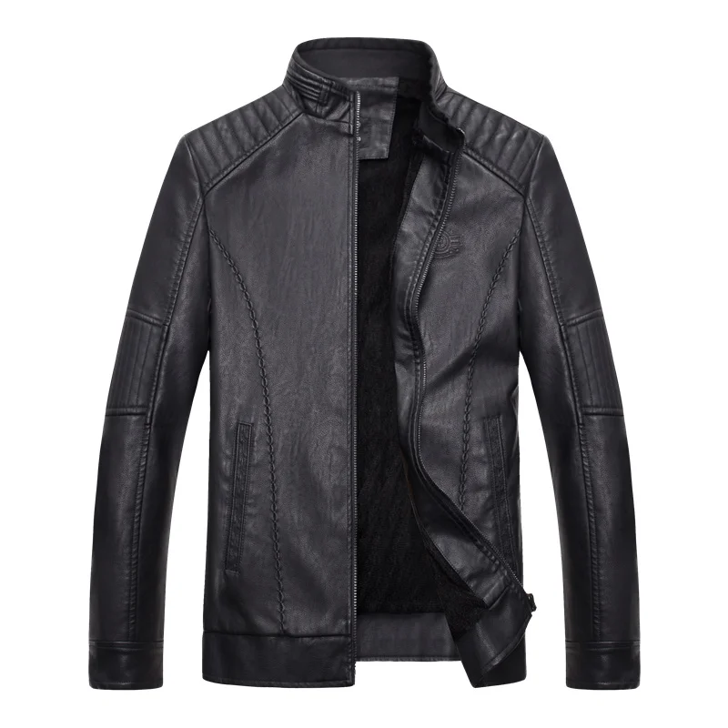 autumn&winter mens jackets male Casual black dress warm