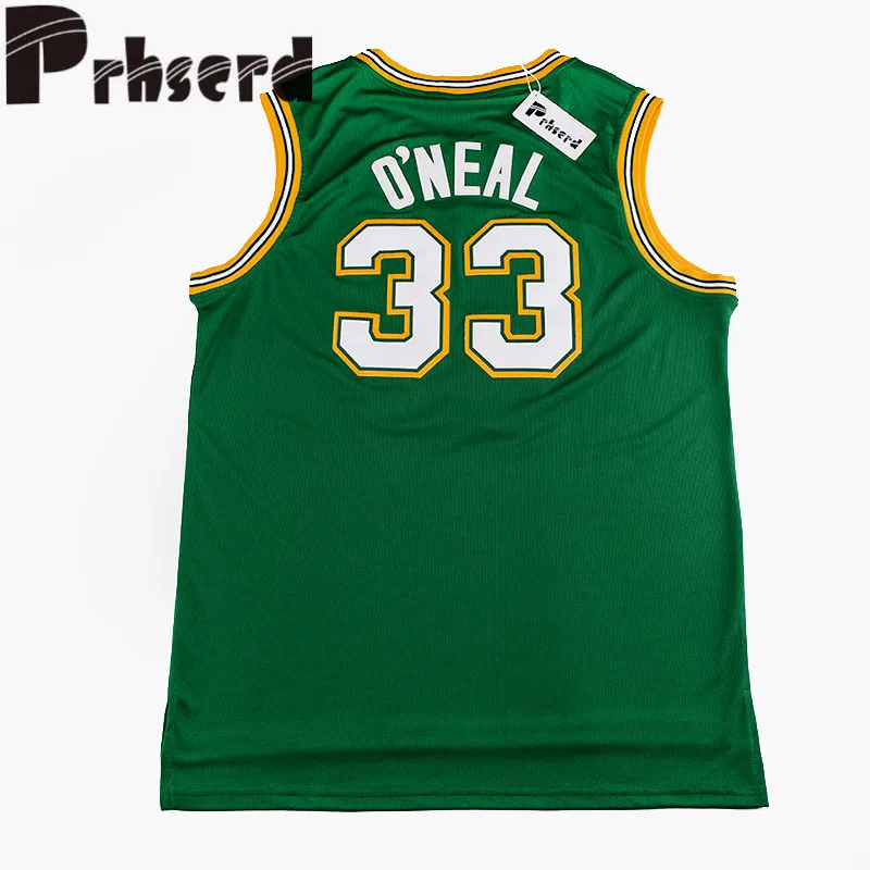Mens 33 Shaquille O'Neal College Embroidered Throwback Basketball Jerseysin Basketball Jerseys