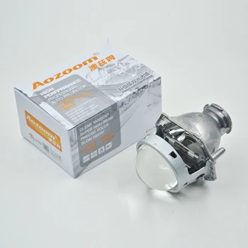 

Aozoom Hot selling 1 pair car projector headlight 3 inch bi-xenon projector lens Hela 5