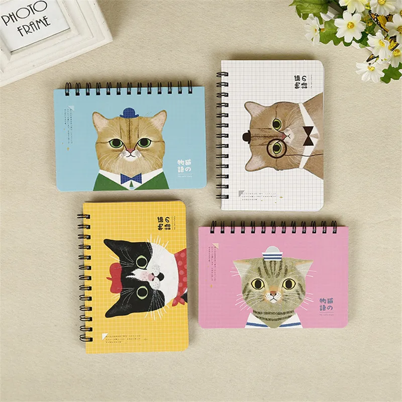 

New Hot 1pcs Flamingo Illustrator Weekly Planner Learning Efficiency Notebook Notepad Schedule Book Coil Book stationery