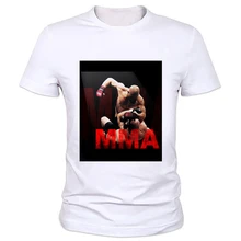 Muhammad ali Print T-shirt MMA men bjj mcgregor t shirt 2016 Summer new arrival short sleeve casual T shirt conor mcgregor