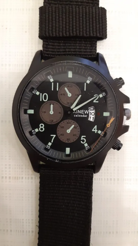 XINEW Military Steel Men's Watch with Date