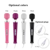 Huge Magic Wand Massage Stick AV Vibrator Powerful 10 modes Clitoris Stimulator Vibrator Adult Sex Toy Big Vibrator  for Women 1